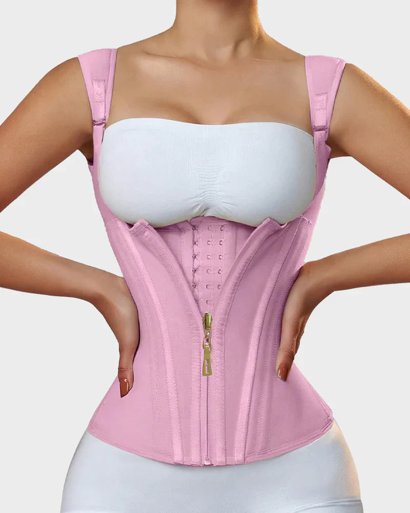 Cavari™ Faja Chaleco Doble Cinturilla