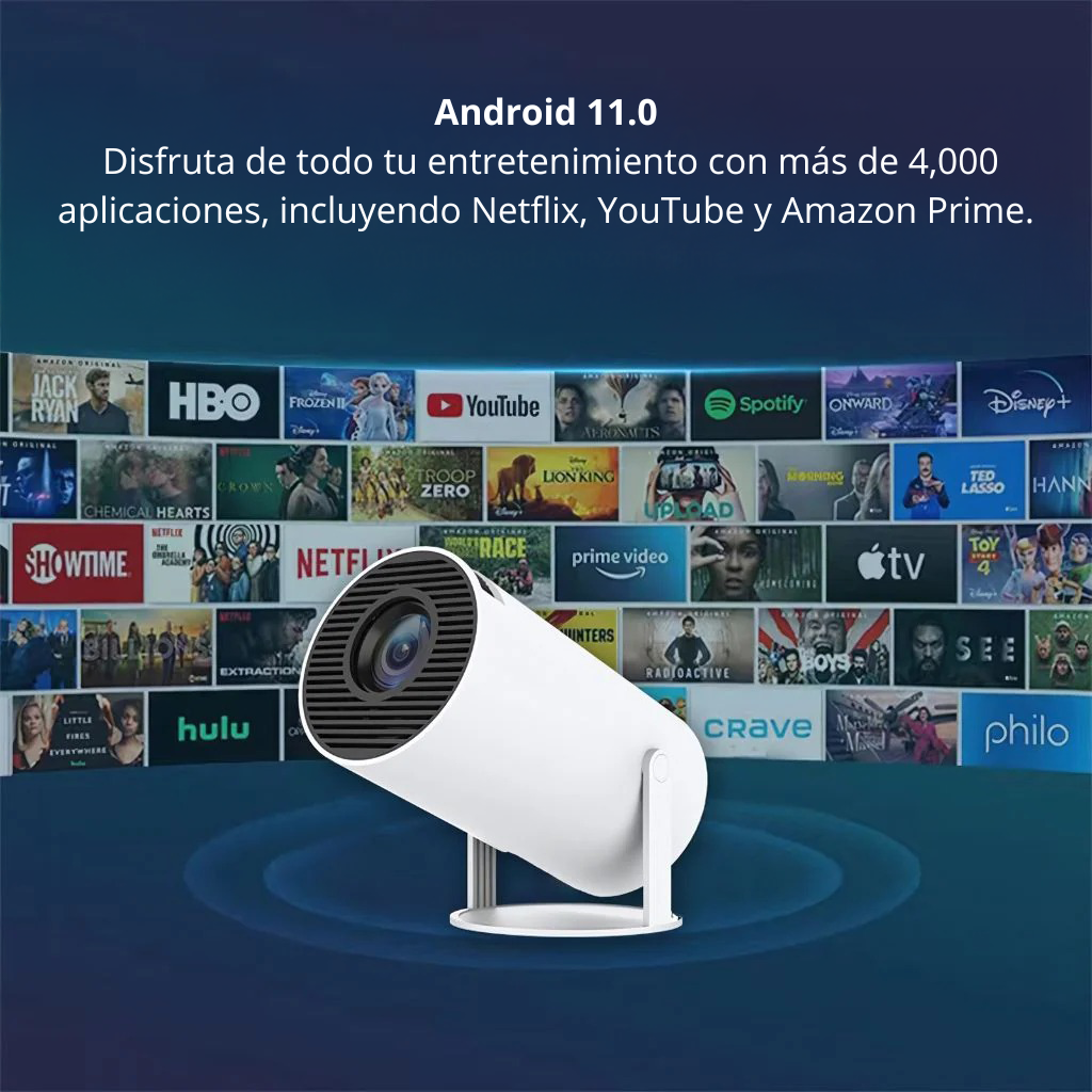 Cavari™ Proyector HD 2025 – Cine Portátil