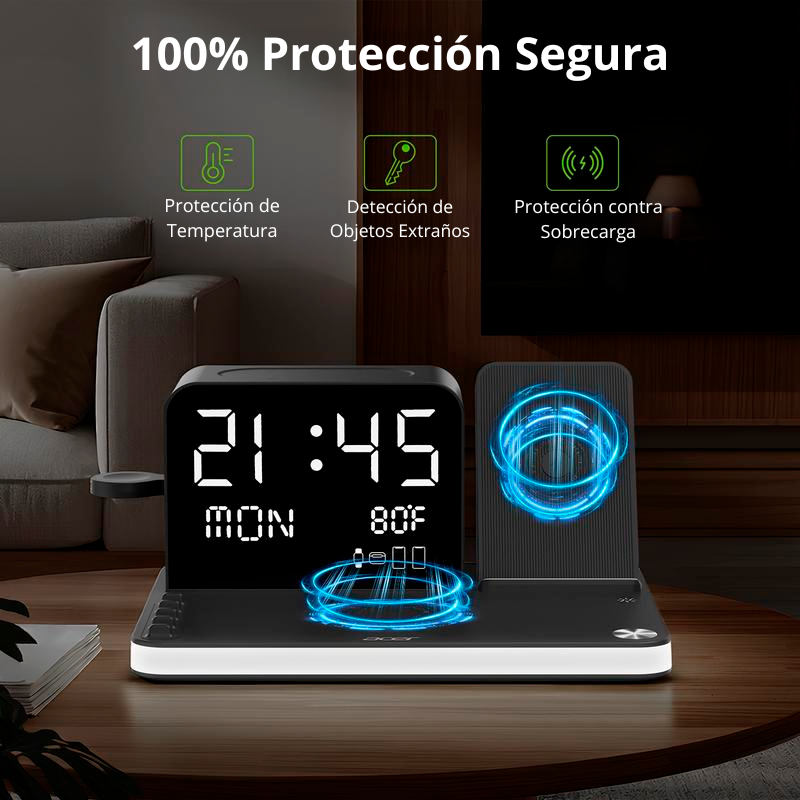 Cavari™ Estación de Carga Inalámbrica 7 en 1