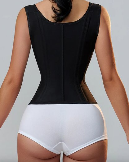 Cavari™ Faja Chaleco Doble Cinturilla