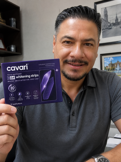 Clienta con tiras Cavari