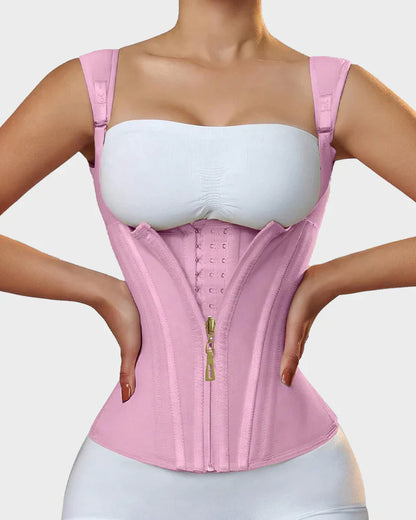 Cavari™ Faja Chaleco Doble Cinturilla