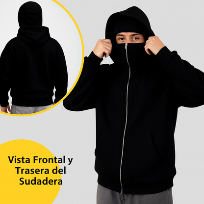 Cavari™ Hoodie con Cierre – Sudadera Deportiva
