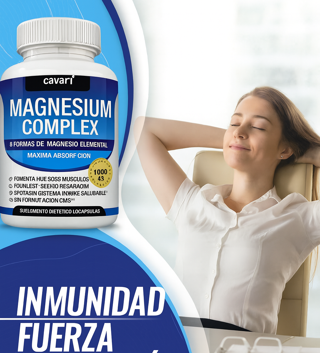 Cavari™ Complejo de Magnesio 1000MG