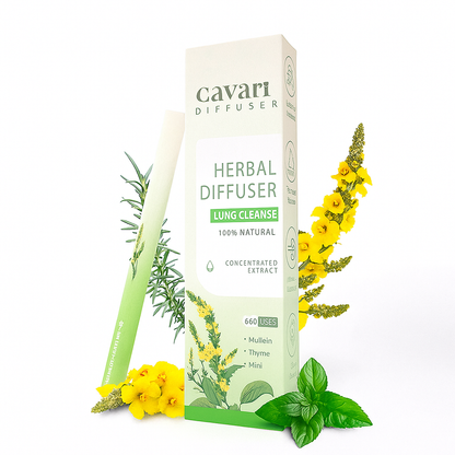 Cavari™ Inhalador Herbal – Frescura Instantánea
