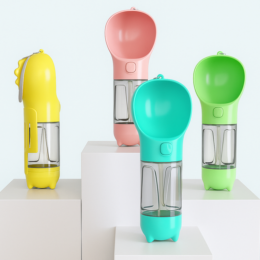 Cavari™ PawBottle – Botella Portátil 3 en 1 para Mascotas