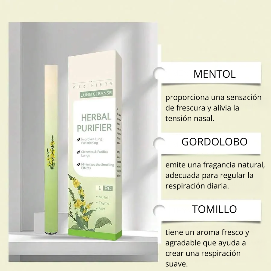 Cavari™ Inhalador Herbal – Frescura Instantánea