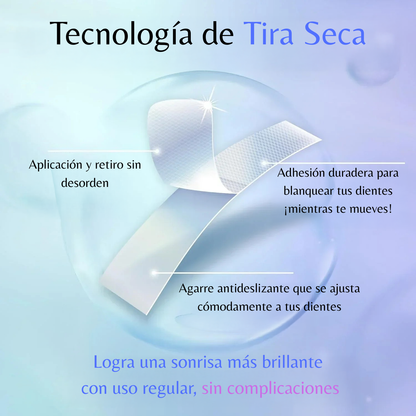 Cavari™ Tiras Blanqueadoras con Aceite de Coco Natural