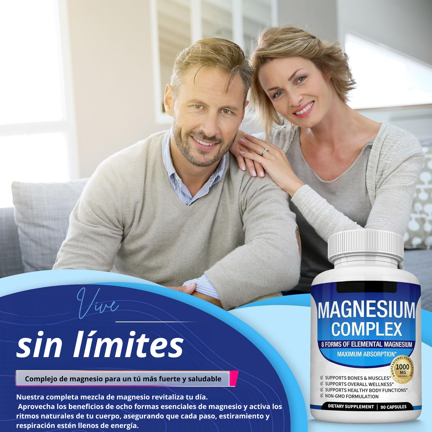 Cavari™ Complejo de Magnesio 1000MG