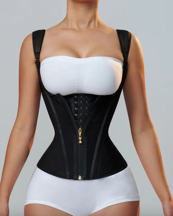Cavari™ Faja Chaleco Doble Cinturilla