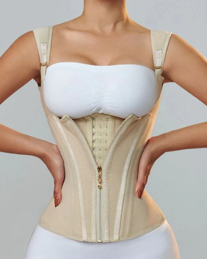 Cavari™ Faja Chaleco Doble Cinturilla