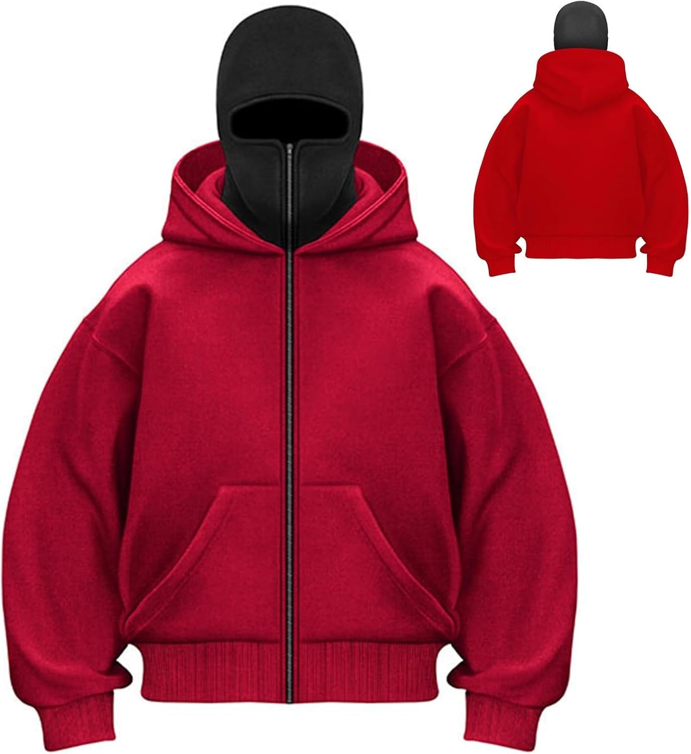 Cavari™ Hoodie con Cierre – Sudadera Deportiva