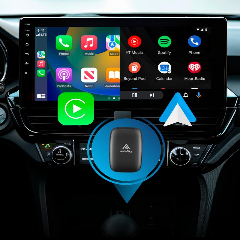 Cavari™ CarPlay Lite Air – Wi-Fi, Bluetooth y Apps Integradas
