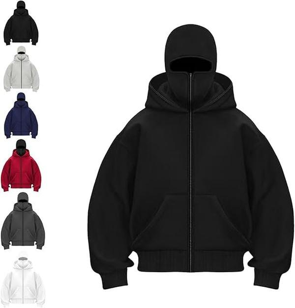 Cavari™ Hoodie con Cierre – Sudadera Deportiva